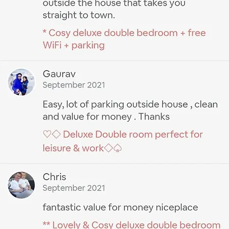 *rc9bc* For Your Relaxed & Cosy + Free Parking + Free Fast Wifi * Homestay